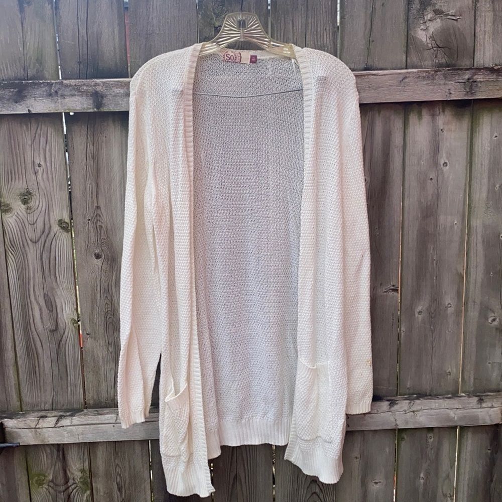 SO open cardigan sz. XL